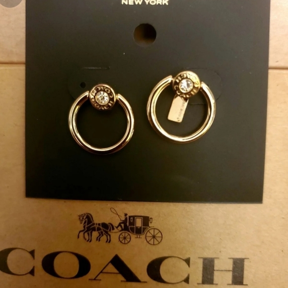 Coach Earrings - Picture 1 of 3